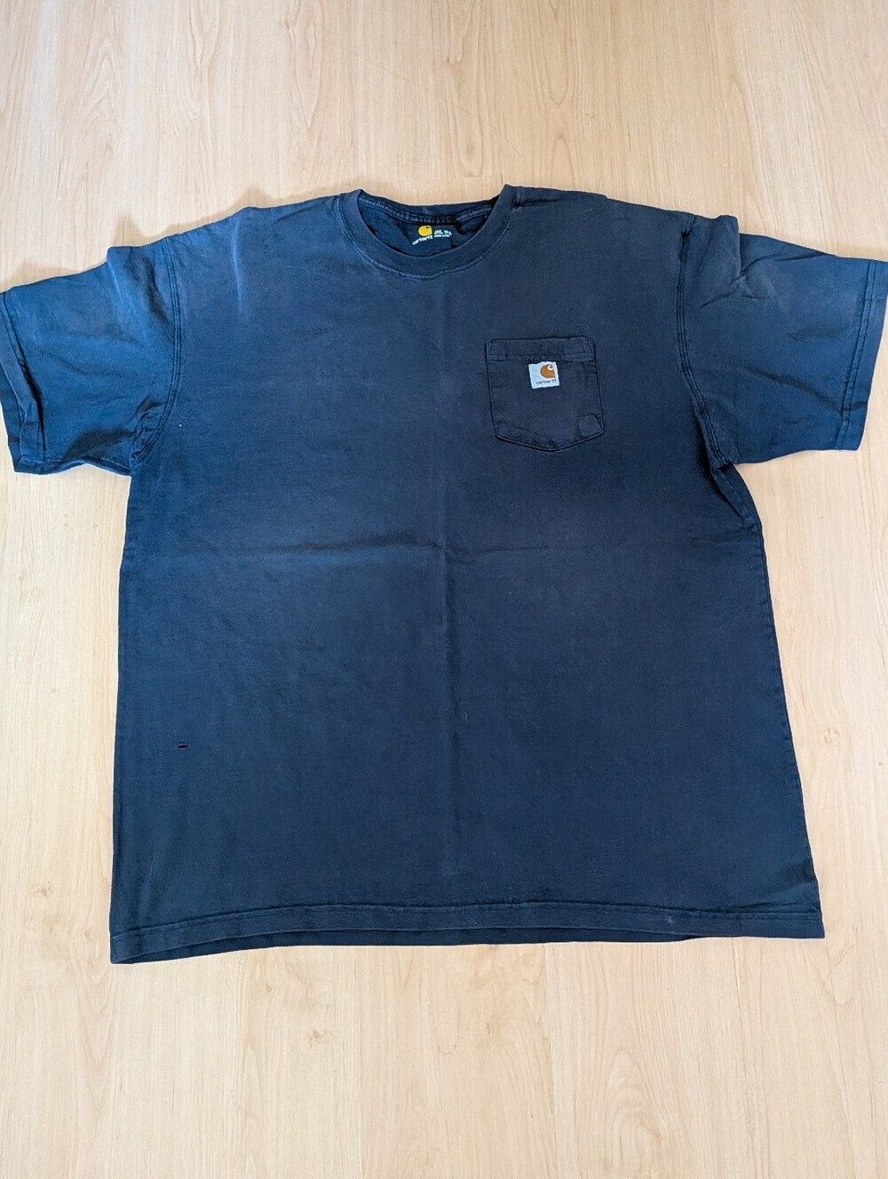 Carhartt Workwear Pocket T-Shirt Blue Heavyweight Cotton 2XL Big & Tall